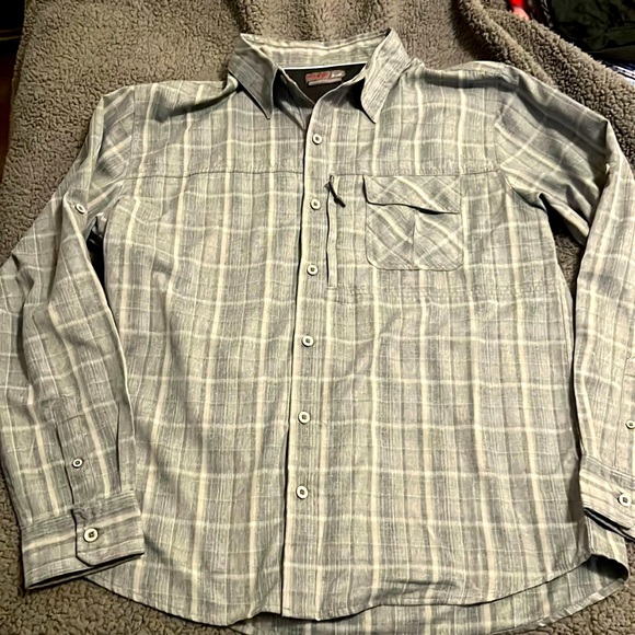 Wrangler Other - 🔥WRANGLER GREY CAMPING OUTDOOR FLANNEL
